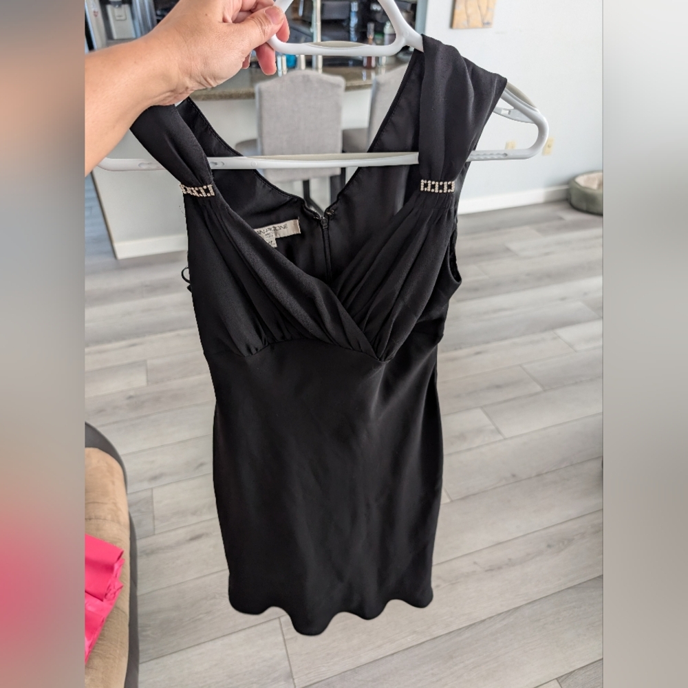 Evan Picone Classic Black Dress